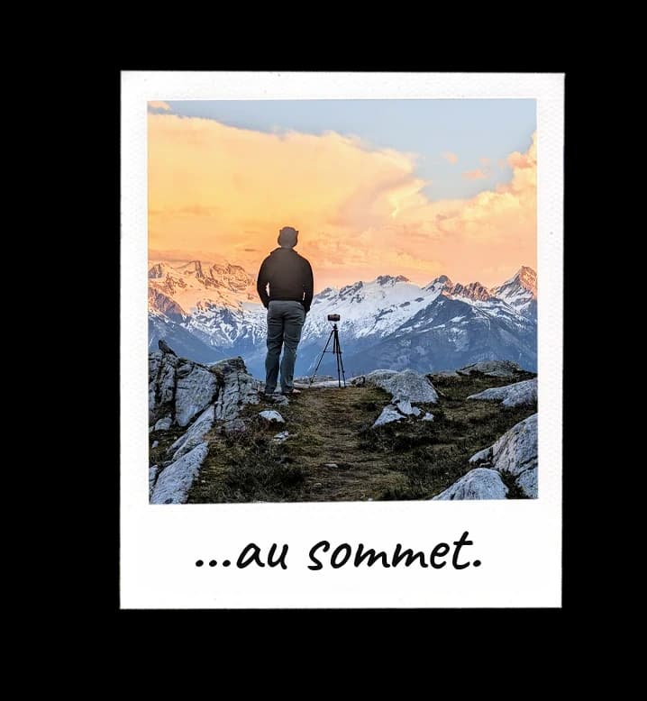 …au sommet.